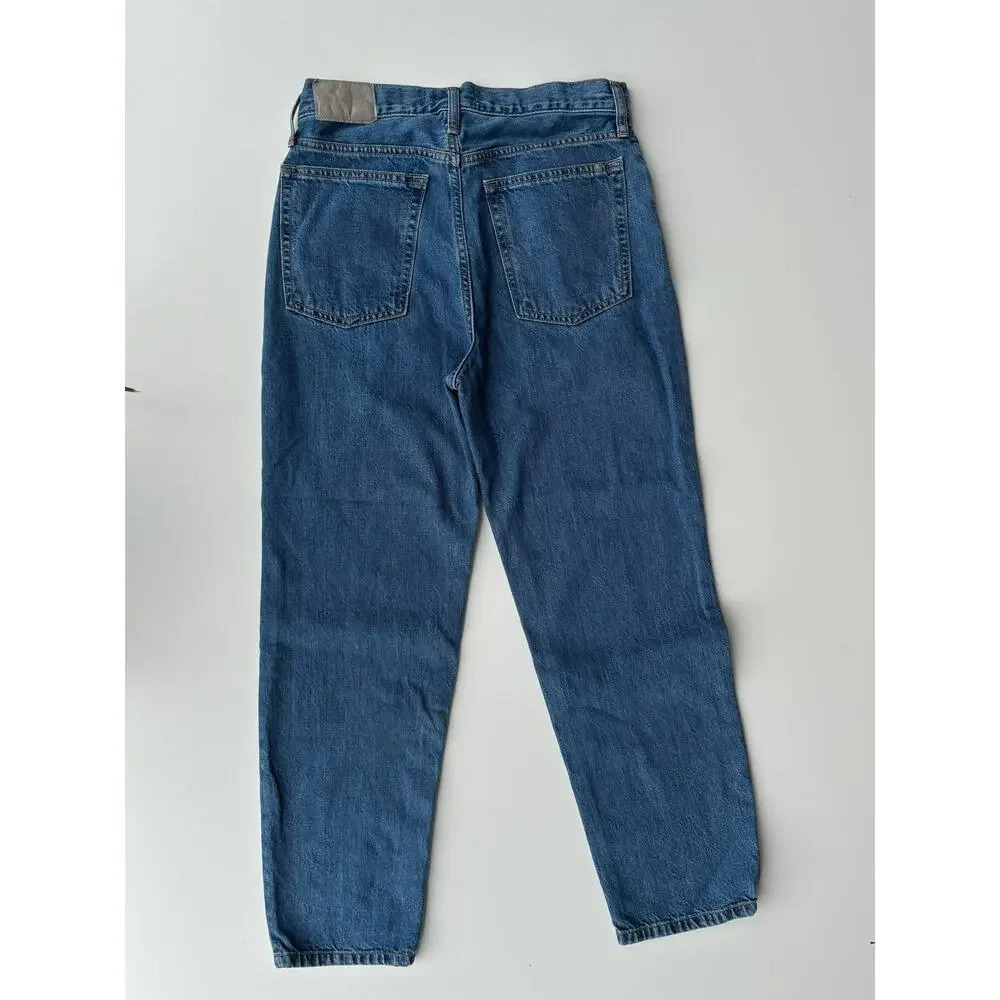 Everlane The Summer Slouch Jean in Indigo Mist Organic Cotton Baggy Size 25 - Picture 6 of 10